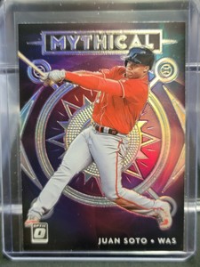 2020 Don Russ Optic Baseball Mythical Juan Soto #M-13 Washington Nationals Opti