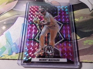 2022 Panini Mosaic Pink Camo Mosaic Prizm Manny Machado #57 - Picture 1 of 1
