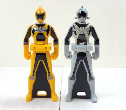 Go-On Gold Silver Wings Ranger Key Set Go-Onger Gokaiger Super Sentai US SELLER! Cover