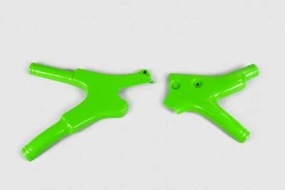 Rahmenschutz Rahmenprotektor frame guards passt an Kawasaki Kdx 200 90-94 grün - Bild 1 von 3