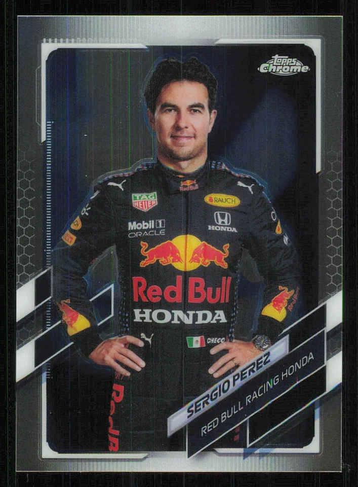 2021 Topps Chrome Formula 1 #4 Sergio Perez - Image 1 of 2
