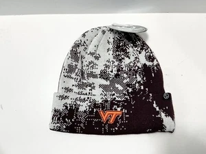 Virginia Tech Hokies Knit Beanie Zephyr Hat Cap College New With Tags - Picture 1 of 2