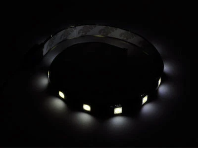 Silverstone White 30cm 15 LED Plastic Strip (LS01W) Computer Lights - Image 1 of 2