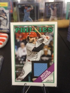 2023 Topps Series 1 Bryce Harper 1988/35th Anniversary Relic #88R-BH - Phillies - Bild 1 von 7