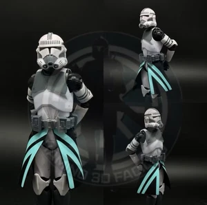 Star Wars 1/12 Custom Commander Twilight Kama For Clone Trooper Black Series 6in - Picture 1 of 1