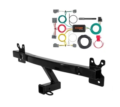 Curt Class 3 Rear Trailer Hitch & Wiring Harness for 09-16 Volvo XC70 Foto 1 de 4