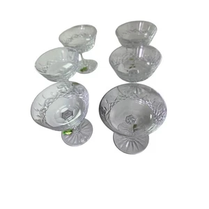 Waterford Lismore Ireland Kristall Vintage in Box Sektgläser 6er Set - Bild 1 von 13