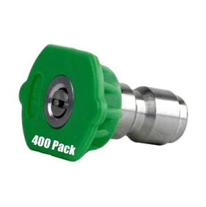 400er-Pack Erie Tools Hochdruckreiniger 1/4 Zoll Schnellverbindung 25 Grad 3,0 Düsen - Bild 1 von 4