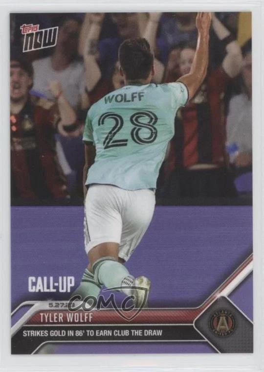 2023 Topps Now MLS Call-Up /238 Tyler Wolff #120 - Image 1 of 2