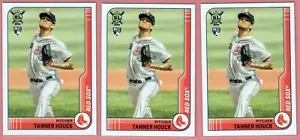 2021 Topps Big League Tanner Houck Rookie #240 Lot (3) Red Sox RC - Picture 1 of 2