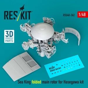 Sea King Rotor Principal Plegado para Kit Hasegawa (Impreso 3D) 1:48 ResKit RSU48-0362 - Imagen 1 de 3