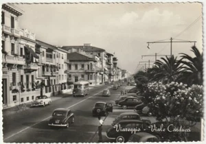 VIAREGGIO - LUCCA - VIALE CARDUCCI - AUTO D'EPOCA - VIAGG. 1959 -52240- - Picture 1 of 1
