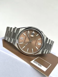 Citizen x Pantone Watch * NJ0158-89Y Tsuyosa Warm Sand Silver Steel Strap - Picture 1 of 7