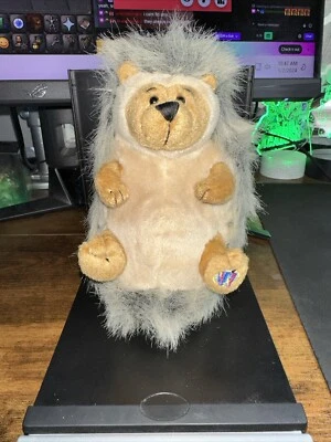 Collectible Adorable Ganz Webkinz Hedgehog Plush Stuffed Animal - No Code Rare - Image 1 of 4