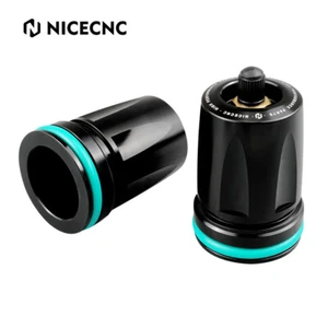 Front Shocks Nitrogen Suspension Reservoir End Caps For Polaris RZR 800S 2013-15 - Picture 1 of 11