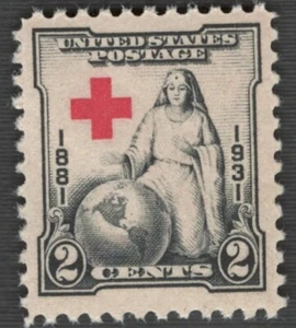 US. 702. 2c. "The Greatest Mother" Red Cross Issue. MNH. 1931. More Centering. - Picture 1 of 2