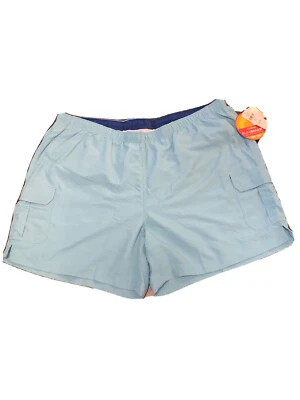 LL Bean Men’s Sunsmart UPF 50+ Mesh Lined Swim Trunks Shorts Size XXL Blue NWT - Image 1 of 4
