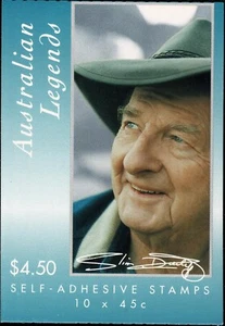 Australian 2001. Australian Legends Booklet. Barcode 1 Philatelic. - Picture 1 of 3