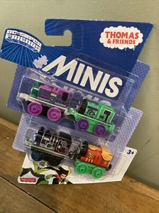 RARE Thomas Minis Dc Super Friends Robin Catwoman Riddler Beast Boy New in box - Picture 1 of 2