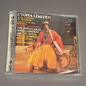 Utopia Limited Opera CD.  New &Sealed. Decca. Royal Philharmonic. D’oyly Carte - Picture 1 of 2