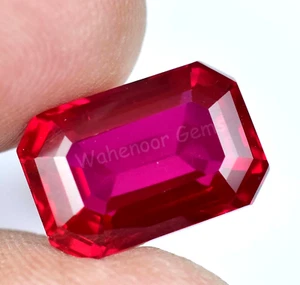 11.00 Ct Natural Blood Red Mozambique Ruby Emerald CERTIFIED Loose Gemstone - Picture 1 of 5