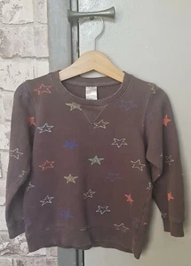 H&M Kids Boys 1.5-2 Years Colour Stars Sweatshirt Top Jumper Organic Cotton VGC - Picture 1 of 4