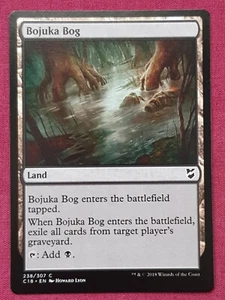 Magic The Gathering COMMANDER 2018 C18 BOJUKA BOG land card MTG - Picture 1 of 2