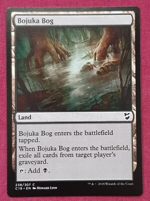 Magic The Gathering COMMANDER 2018 C18 BOJUKA BOG land card MTG - Image 1 of 2