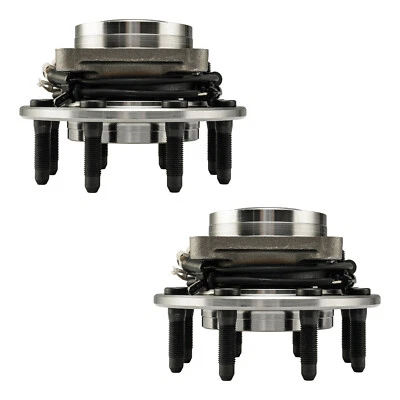 Cojinete de cubo de rueda delantera de 2 piezas tracción trasera para Chevy GMC Silverado Sierra 2500 HD 2001-2006 Foto 1 de 4