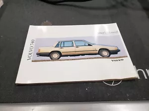 Brand New OEM 1991 Volvo 740 Owners Manual - Free Shipping! - Foto 1 di 7