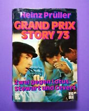 altes Buch Grand Prix Story 1973, Formel 1 GP Jahrbuch Prüller, Stewart, Cever