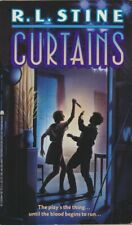 Curtains by R. L. Stine (1990, Paperback) : VERY GOOD+