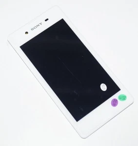 Original Sony Xperia E3 D2203 LCD Display Screen Touch Frame White - Picture 1 of 2
