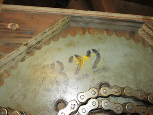 Martin 60 65 322 WITE gear with ANSI 60-304 Roller Chain About 57 links - Picture 1 of 3
