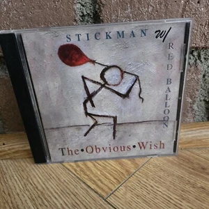 RARE: The Obvious Wish : Stickman w/Red Balloon (CD EVIL TROLL 1996) INDIE ROCK  - Picture 1 of 11