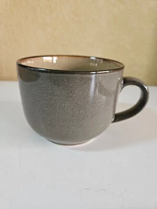 Sango Stoneware Roma Sage #4814 Xtra Large Coffee Soup Mug Green 3 3/4" 24 On. - Picture 1 of 12