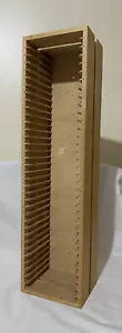 Holz Ikea Boalt CD Rack CD Aufbewahrung fasst 35 CDs massiv gut gemacht - Bild 1 von 9