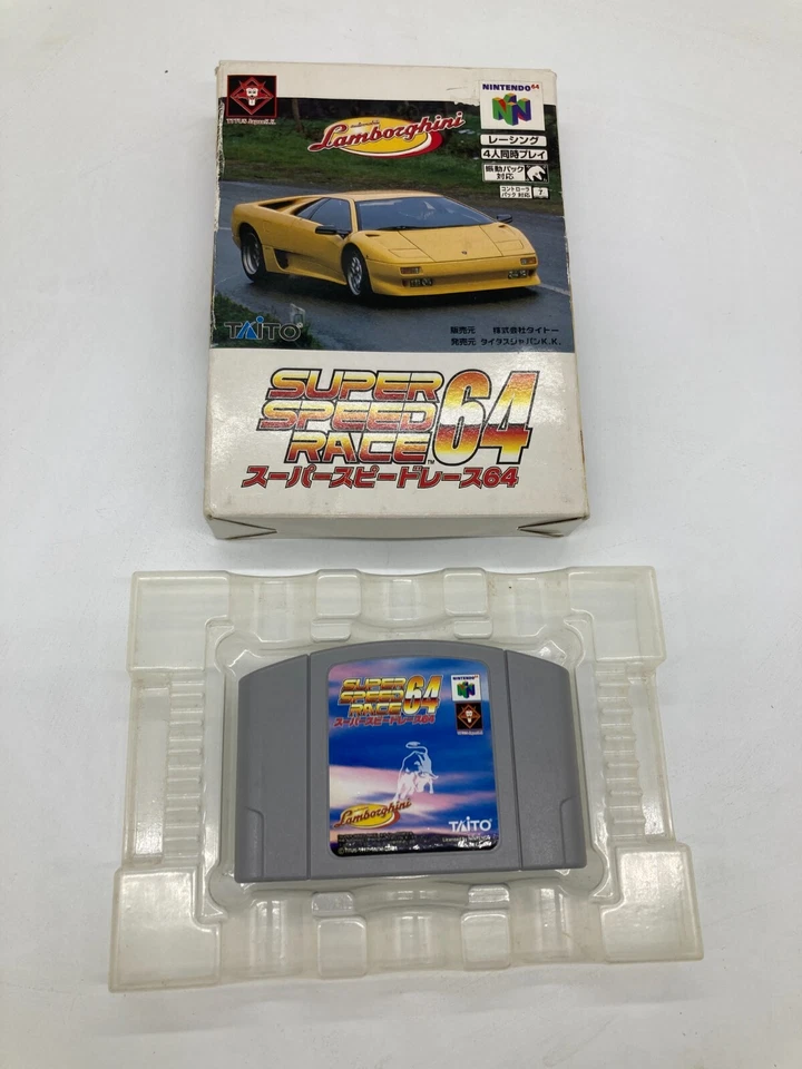 Super Speed Race 64 Nintendo 64 Japan Video Games - Image 1 of 1