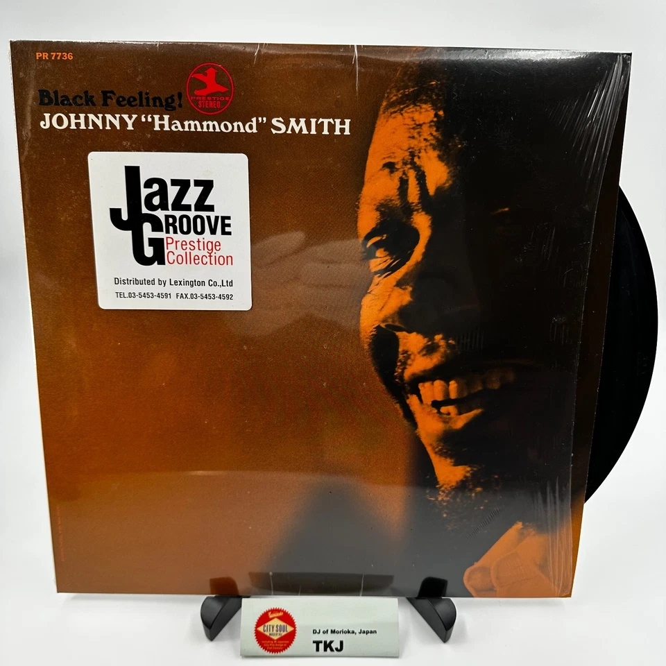 [Great Condition] Johnny "Hammond" Smith / Black Feeling! 1992 US LP NM/NM - Image 1 of 4
