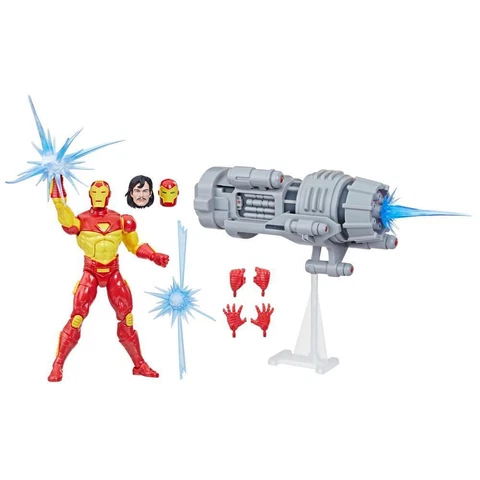 Marvel Legends Retro Iron Man 6” Action Figure Toy Cover
