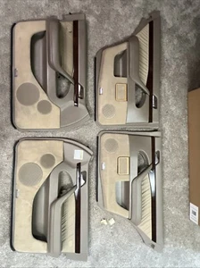 1992-1999 MERCEDES W140 Long Base FULL SET OF INTERIOR DOOR PANEL TRIMS OEM - Picture 1 of 24