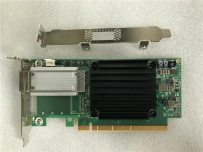 Mellanox MCX455A-ECAT 100GbE 100Gbs EDR QSFP28 ConnectX-4 CX455A 1 Port VPI NIC - Bild 1 von 4