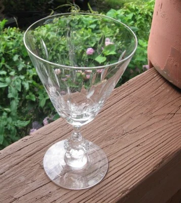 Antique Duncan Miller Wine glass Willow Pattern Beautiful item FREE SHIP!!  - Image 1 of 4