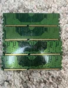 Vintage lot of 4 Samsung/IVM 256 MB DDR Memory WORKS - Picture 1 of 2