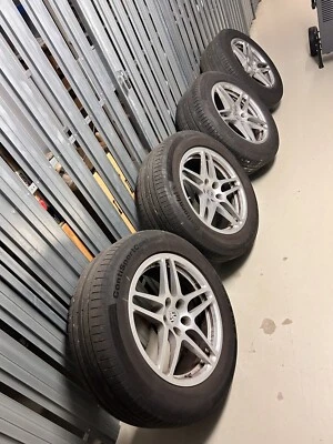 Original Porsche Macan I Macan II Sommerräder Zoll Felgen 18 - Bild 1 von 4