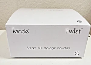 Kiinde Twist Breast Milk Storage Pouches Bags Box of 20 NEW - Picture 1 of 4