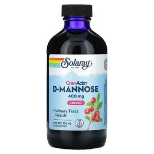 Solaray D Manose 1000 mg with CranActin 400 mg, Liquid 8 fl oz - Picture 1 of 2