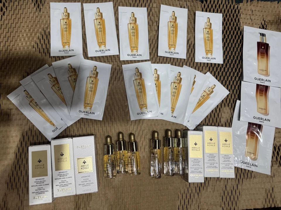 Guerlain Abeille Royale 高级青春水油精华和头发迷你全新捆绑包 — 第 1/1 张图片