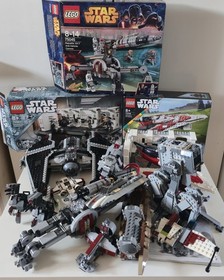 Lego Star Wars Bundle Incomplete No Minifigures, 75045, Battlepacks, 9500