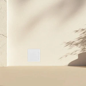  4 Stück Rohrmündung Inspektion Abdeckung Flansch Dekoration Bad Allzweck Panel - Bild 1 von 9